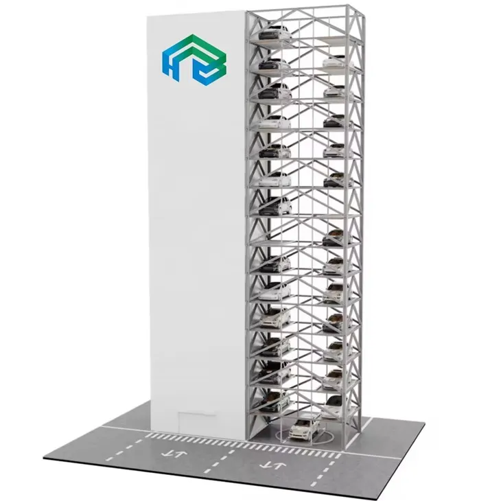 Fully Automated Smart Tower Car Parking System